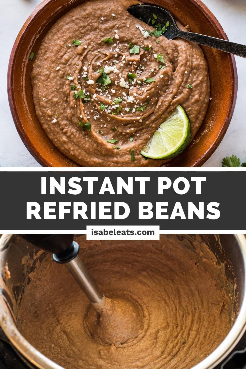 Instant Pot Refried Beans Isabel Eats 0583