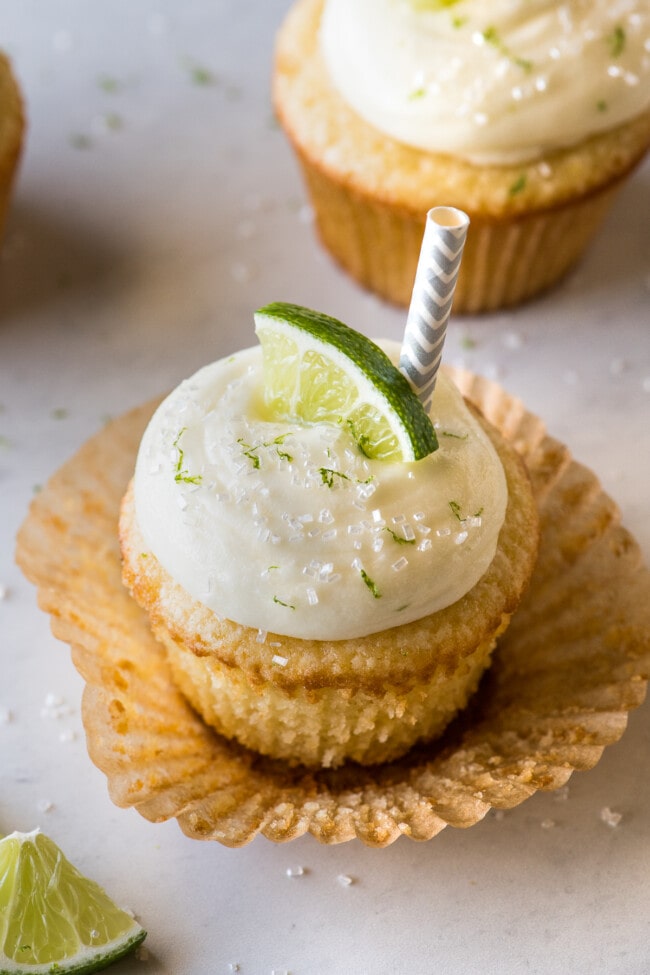 Margarita Cupcakes - Isabel Eats