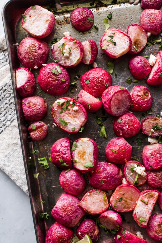 Easy Roasted Radishes Isabel Eats