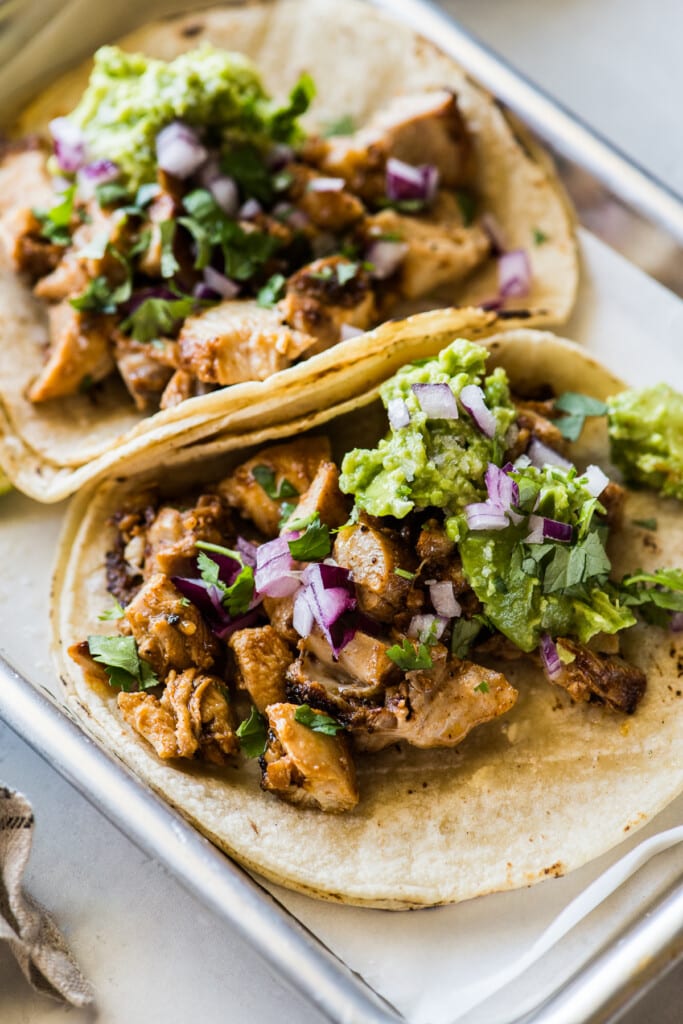The Best Chicken Tacos - Isabel Eats