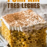 Pumpkin Tres Leches Cake