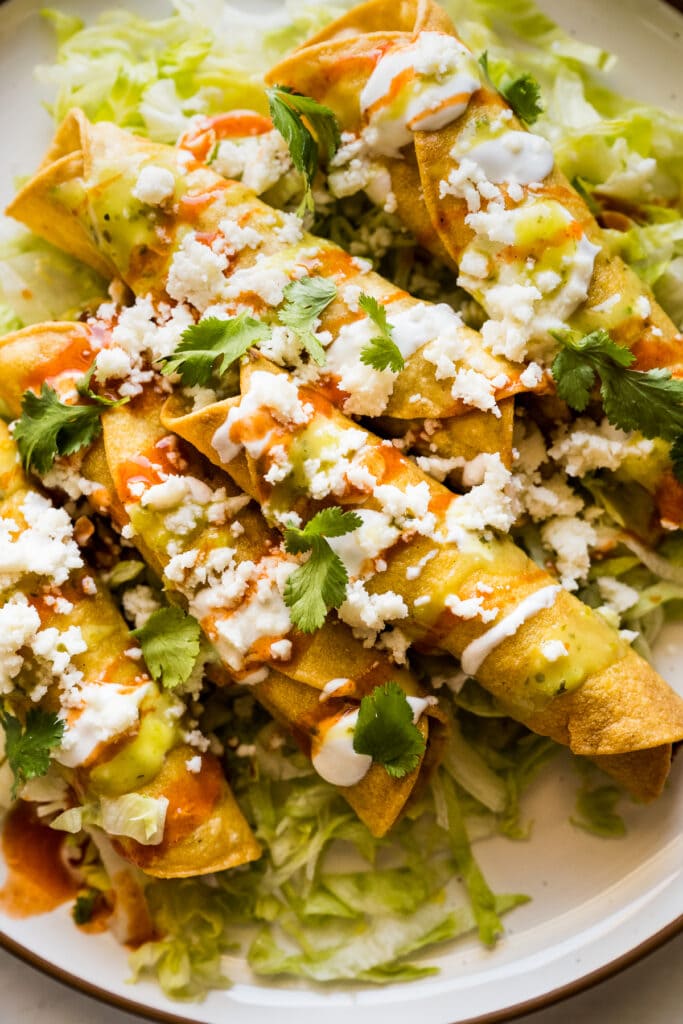 Chicken Flautas - Isabel Eats