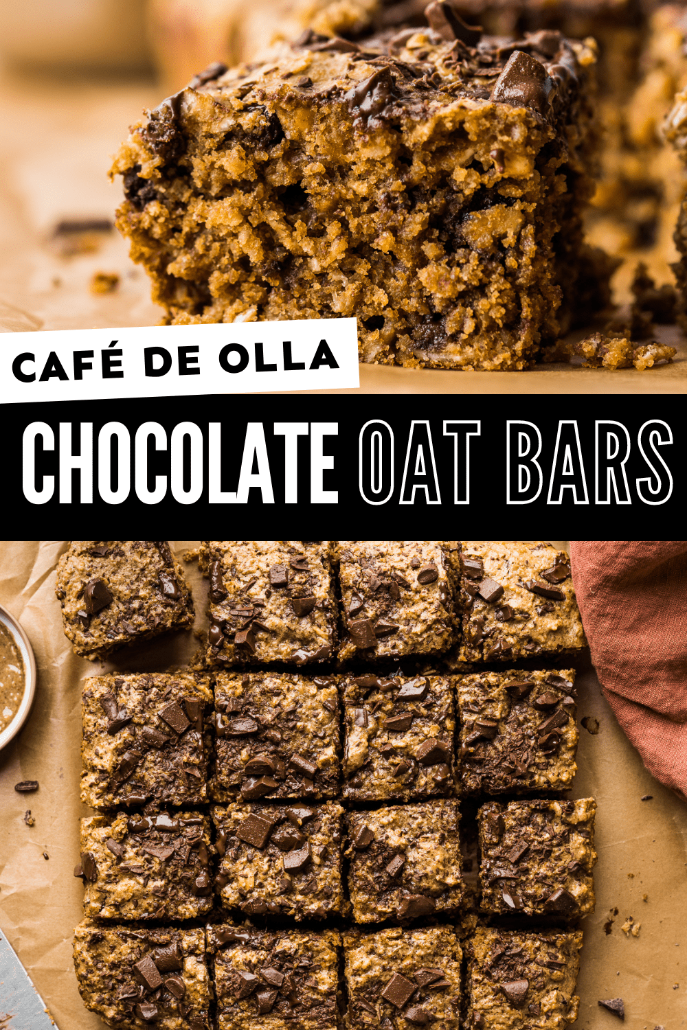 Café De Olla Chocolate Oat Bars Isabel Eats 