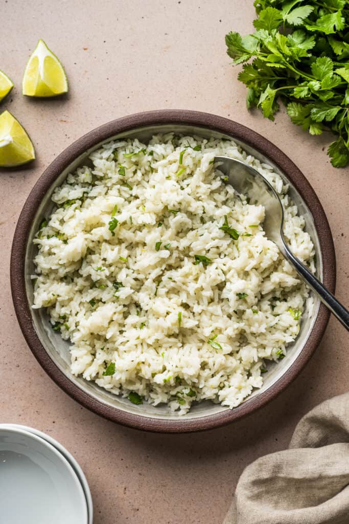 Cilantro Lime Rice - Isabel Eats