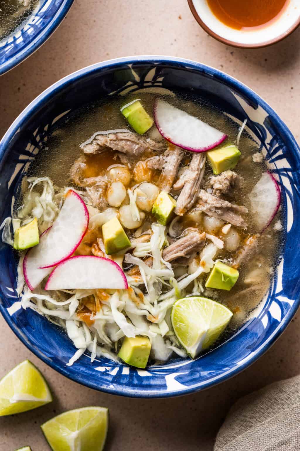 Pozole Blanco - Isabel Eats