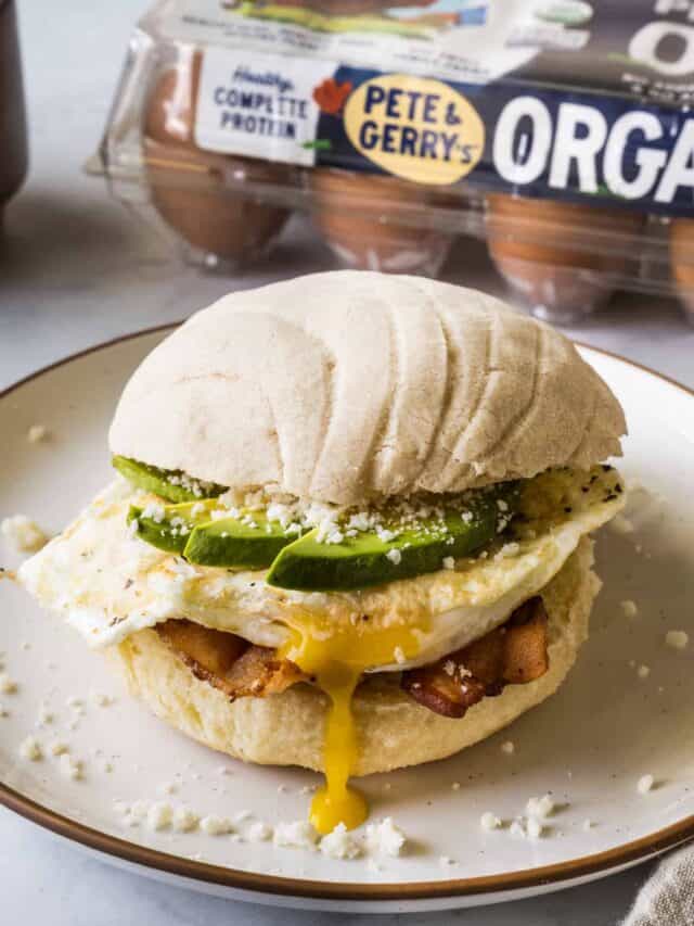 Concha Breakfast Sandwich