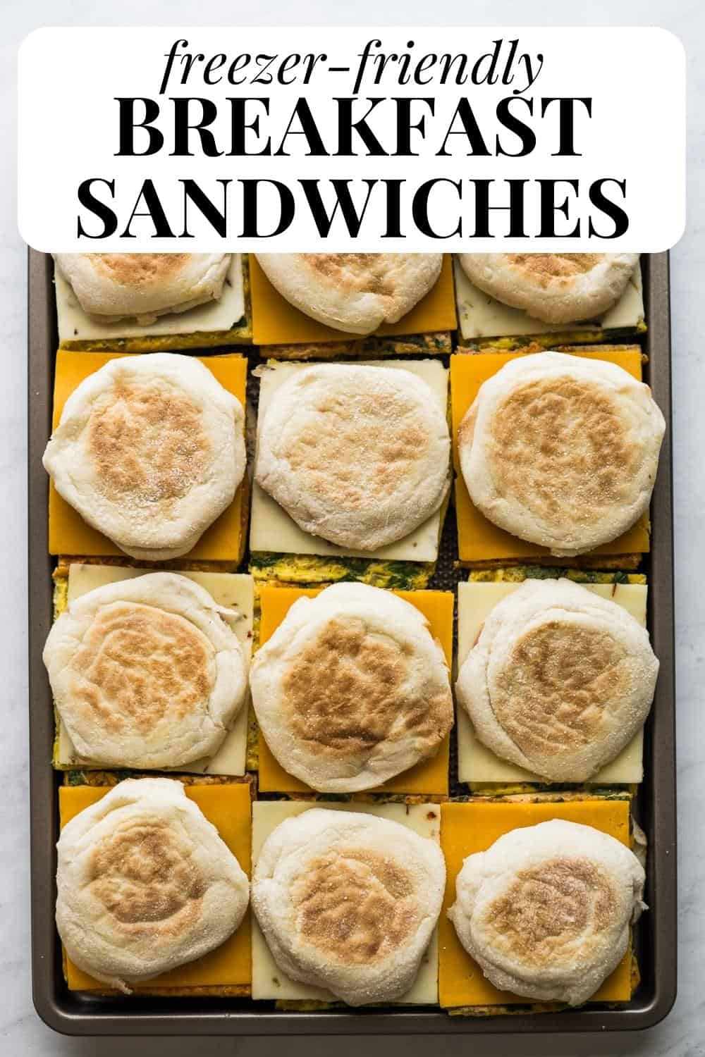 Freezer Breakfast Sandwiches - Isabel Eats