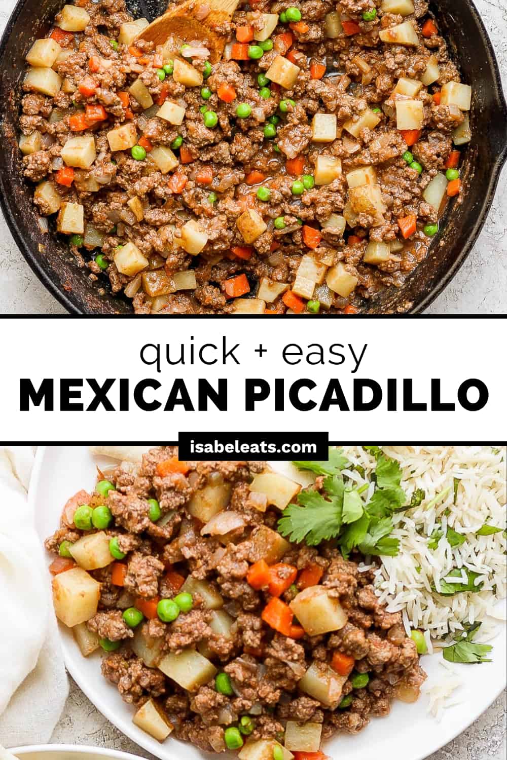 Mexican Picadillo - Isabel Eats