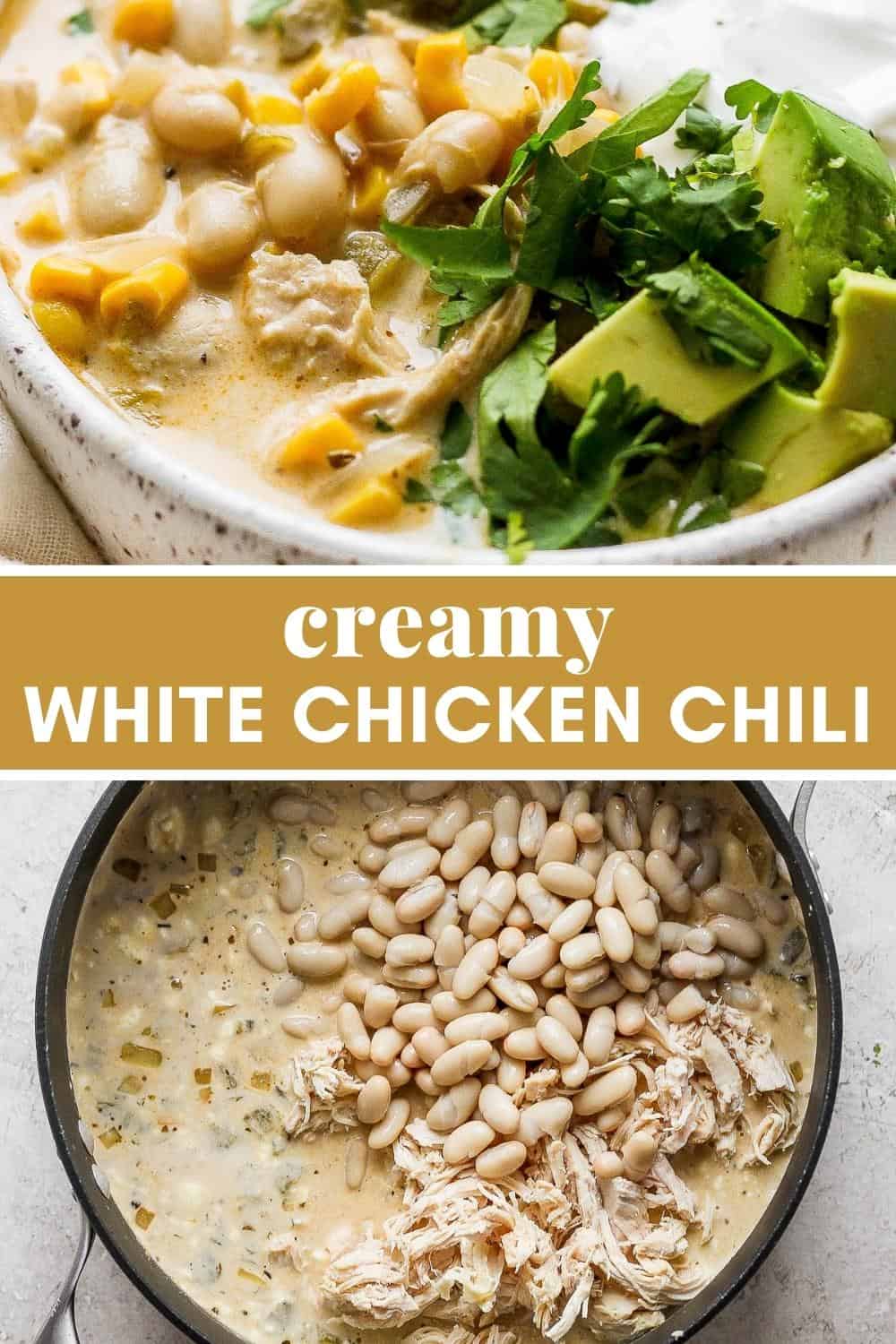 White Chicken Chili - Isabel Eats