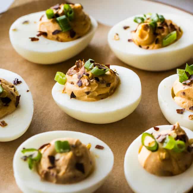 Mexican Taco Deviled Eggs - Slow The Cook Down