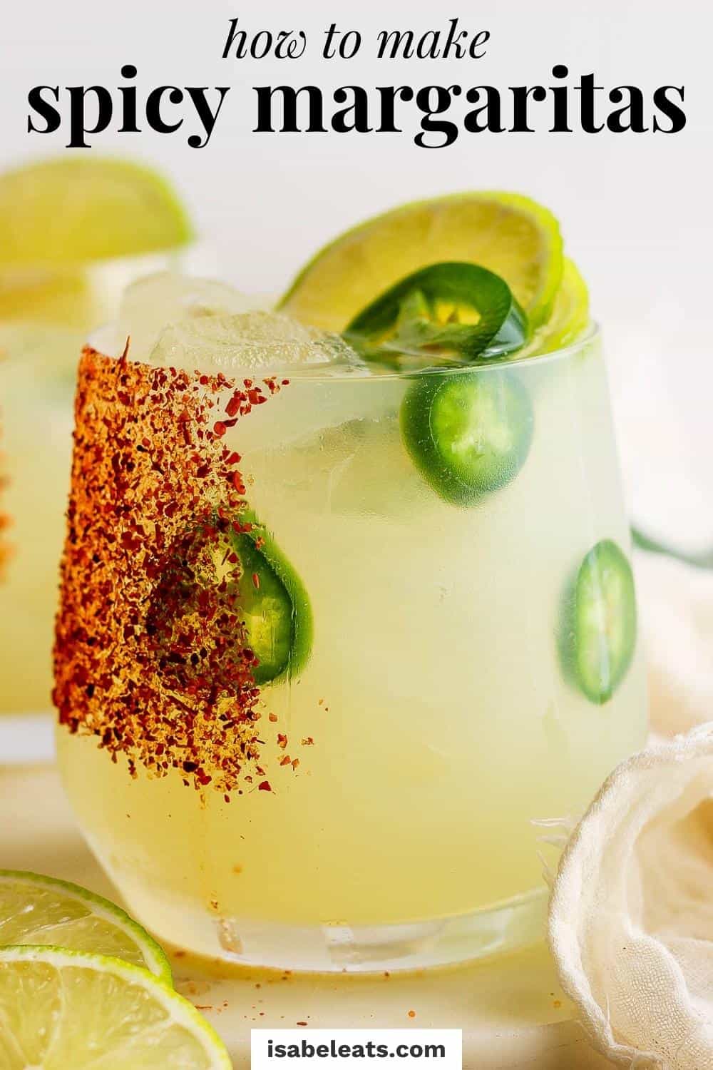 Spicy Margarita - Isabel Eats