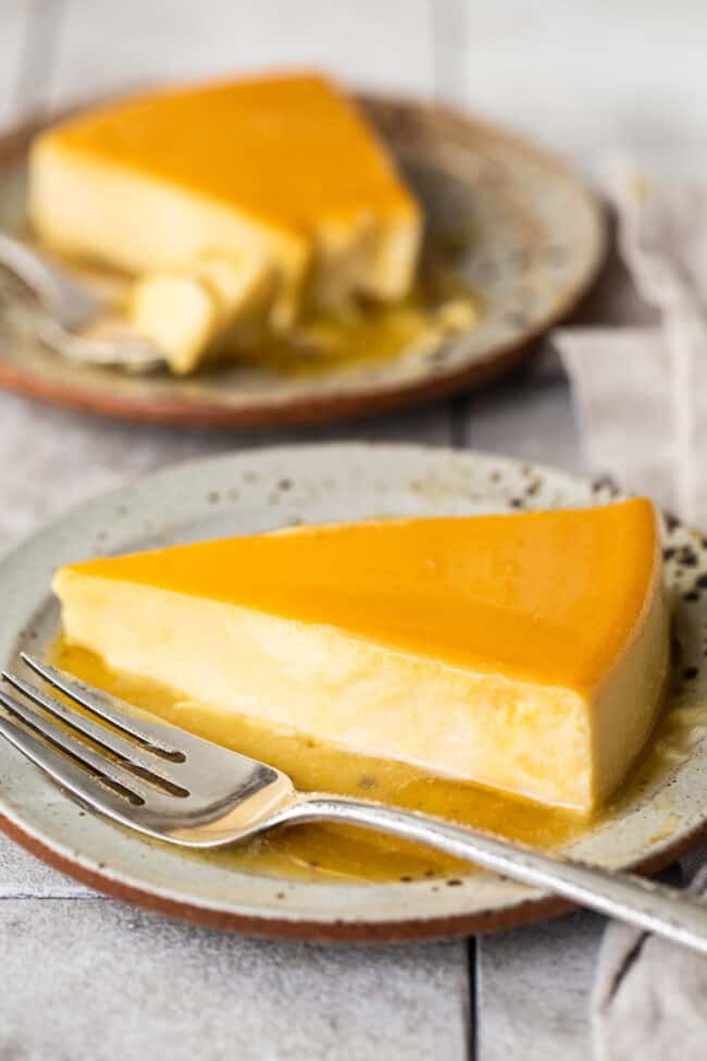 Flan De Queso - Isabel Eats