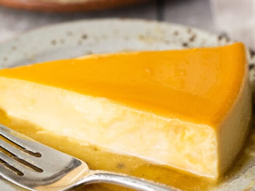 Flan de Queso - Isabel Eats