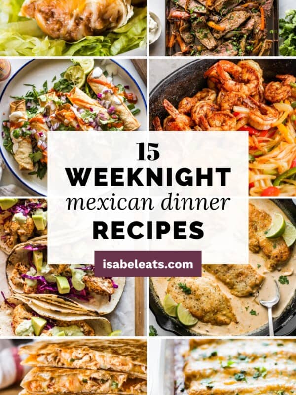 15 weeknight mexican dinner recipes