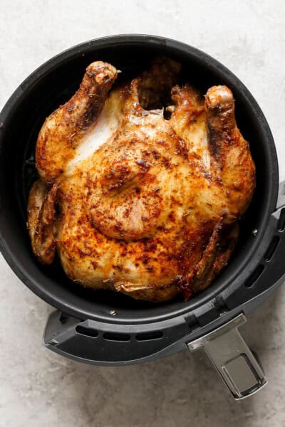 Air Fryer Whole Chicken - Isabel Eats