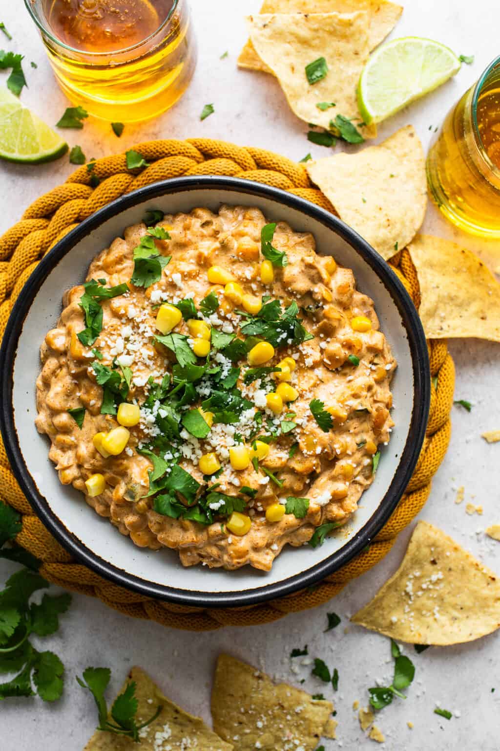 Mexican Corn Dip - Isabel Eats