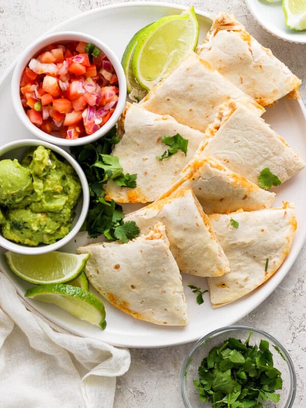 Air Fryer Chicken Quesadillas