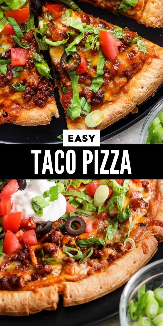 Taco Pizza - Isabel Eats