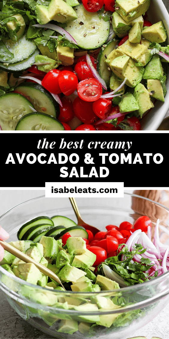 Avocado Salad Recipe - Isabel Eats