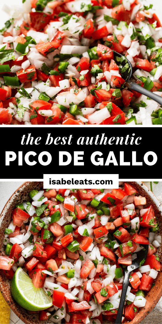 Pico de Gallo Recipe - Isabel Eats