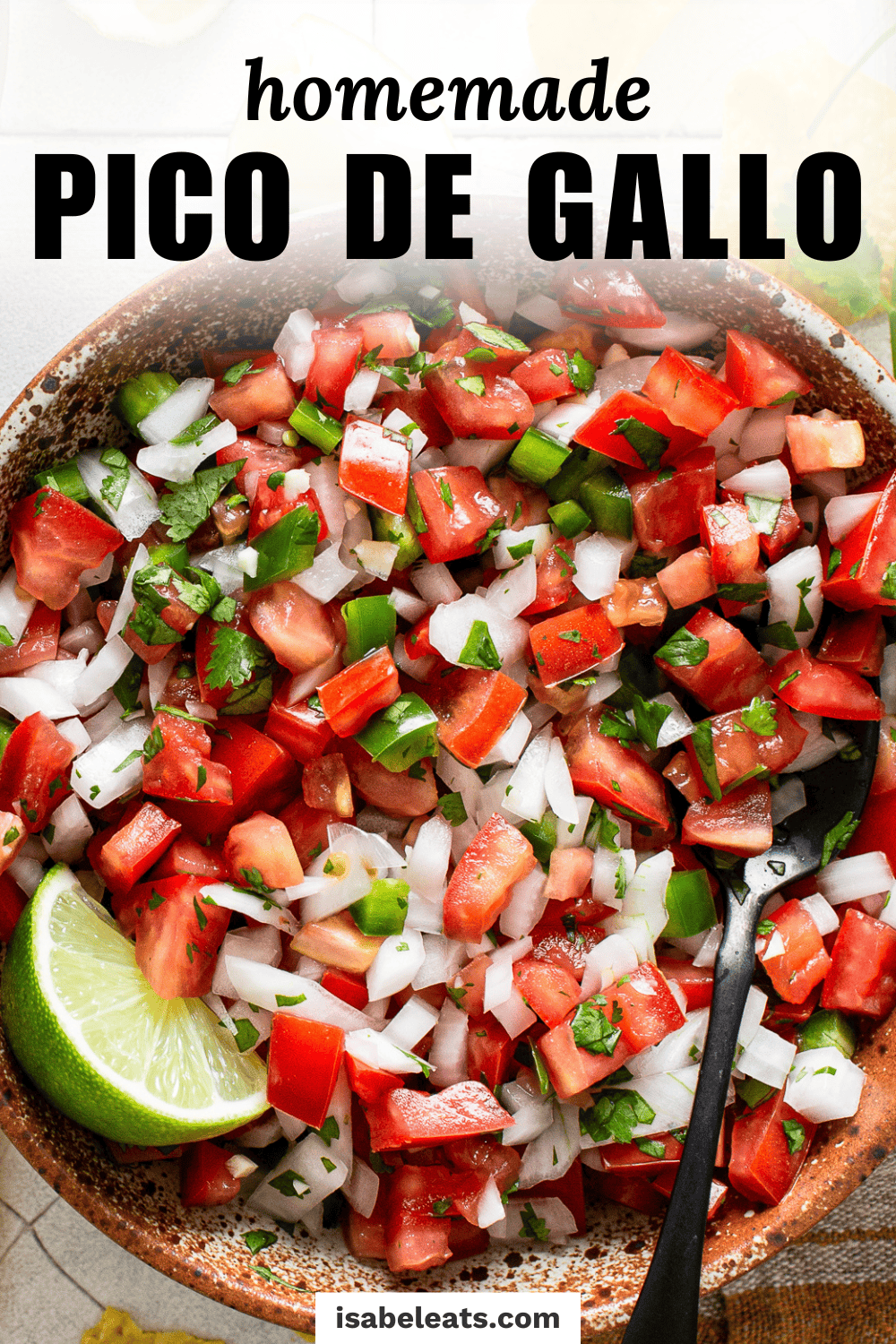 Pico de Gallo Recipe - Isabel Eats