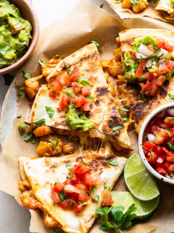 Shrimp Quesadillas