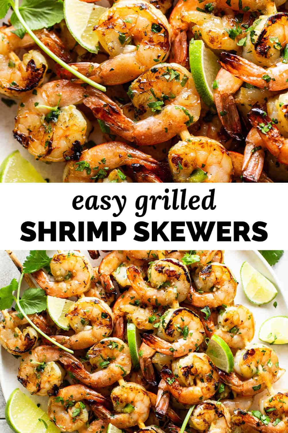 Grilled Shrimp Skewers - Isabel Eats