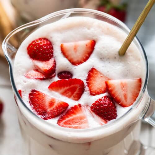 Strawberry Horchata