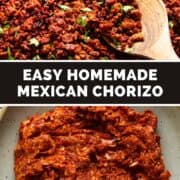 Easy homemade Mexican chorizo recipe