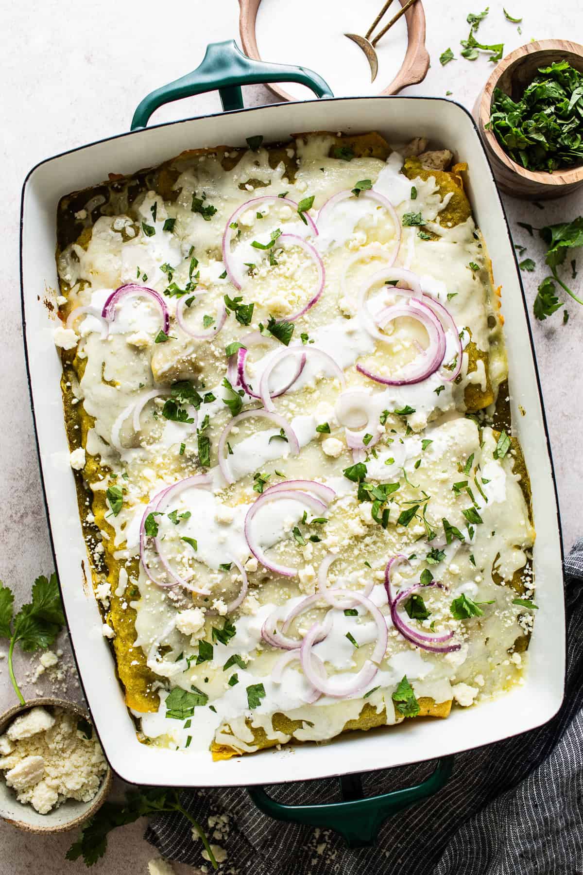 Enchiladas Verdes