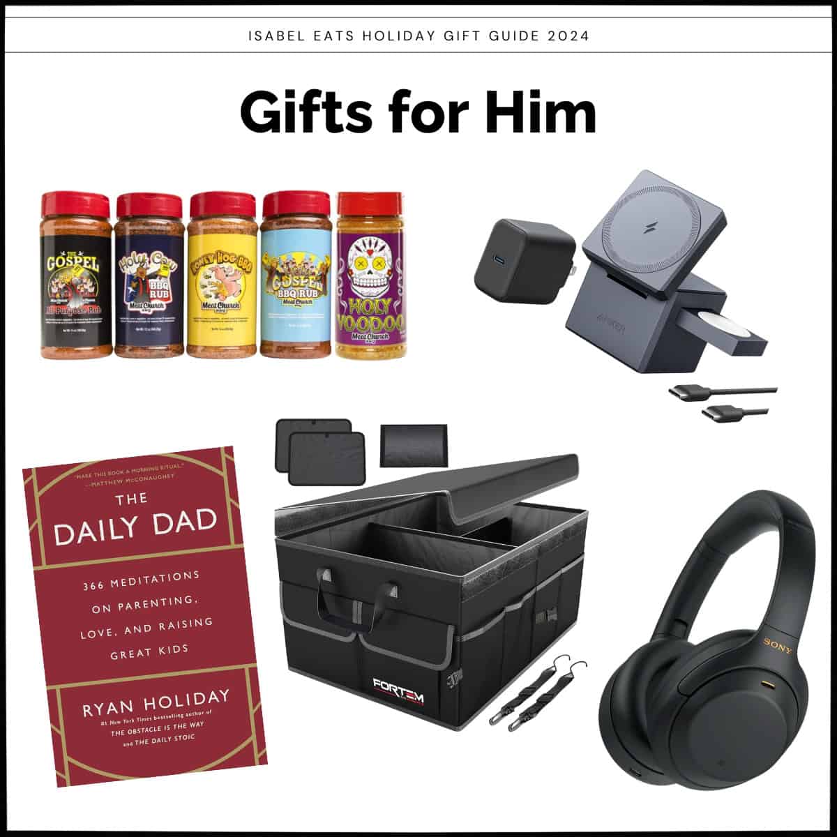 Gifts for Him 2024 - Isabel Eats Gift Guide