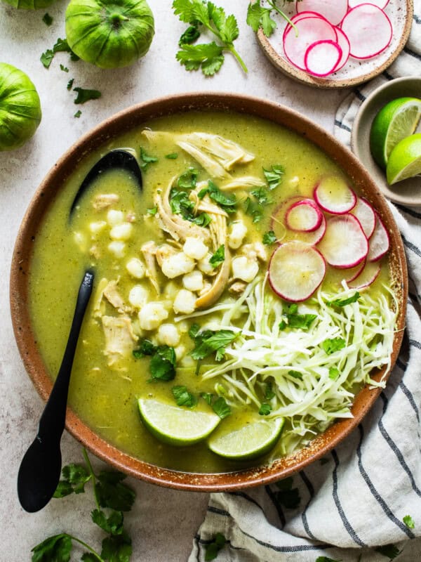 Chicken Pozole Verde recipe