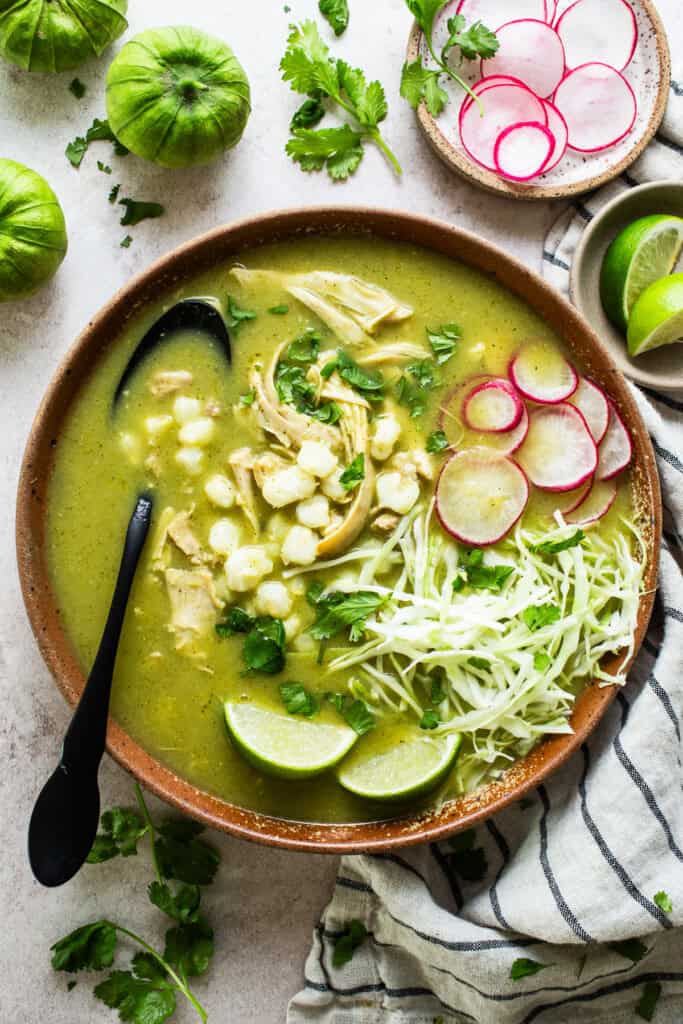 Chicken Pozole Verde recipe