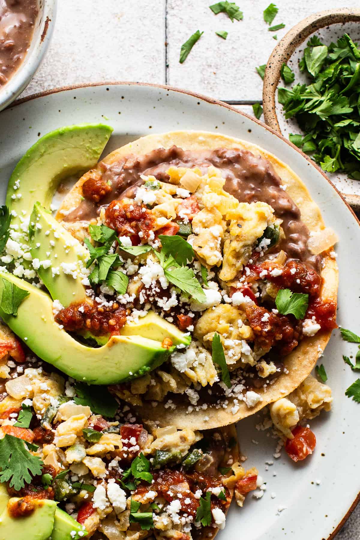 Breakfast Tostadas